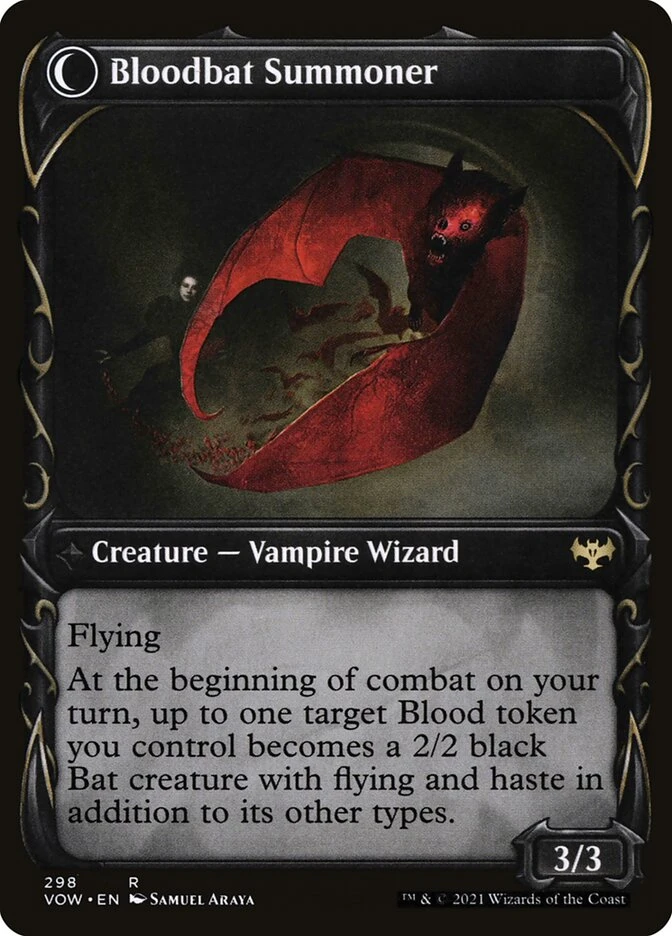 Voldaren Bloodcaster // Bloodbat Summoner — other side