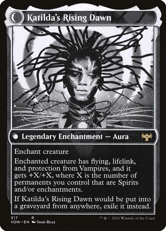 Katilda, Dawnhart Martyr // Katilda's Rising Dawn — other side