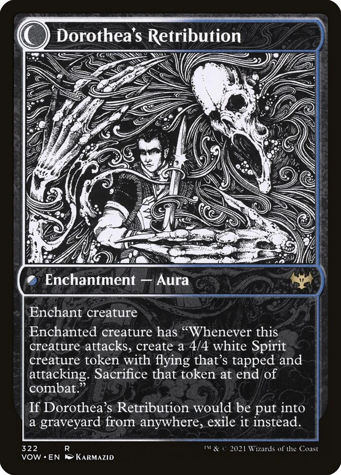 Dorothea, Vengeful Victim // Dorothea's Retribution — other side