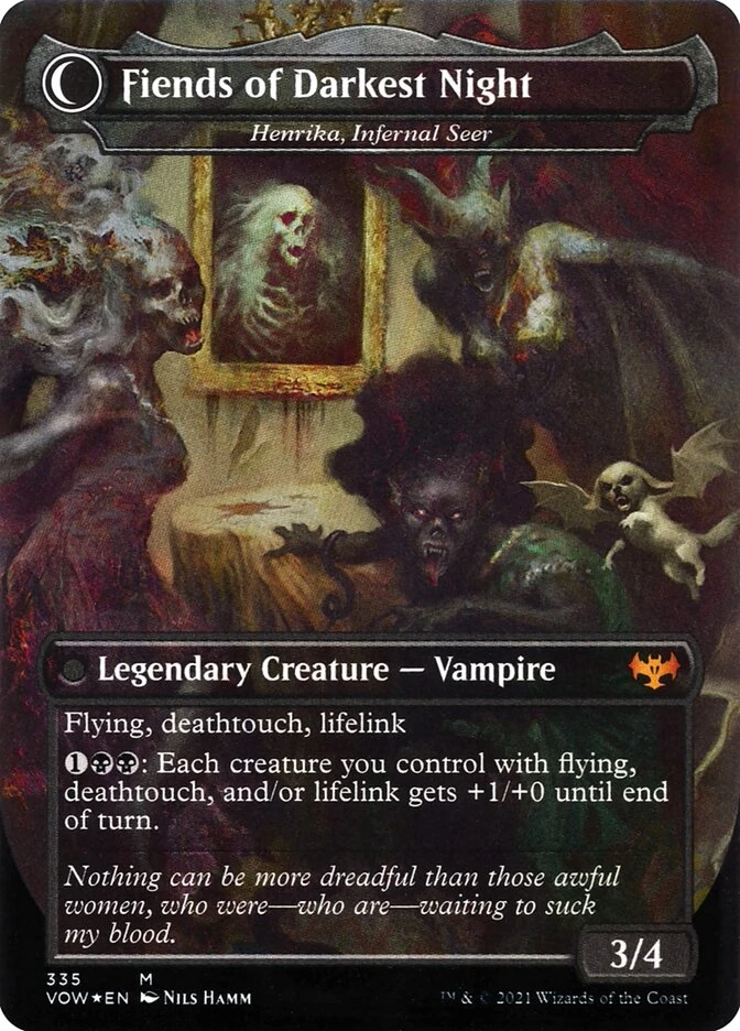 Henrika Domnathi // Henrika, Infernal Seer — other side