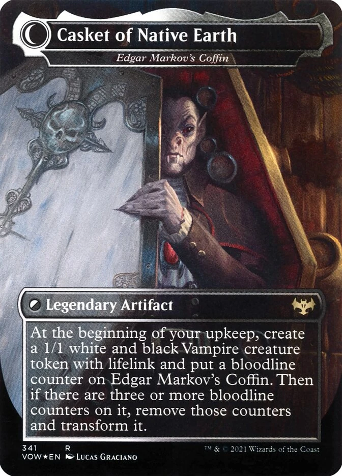 Edgar, Charmed Groom // Edgar Markov's Coffin — other side