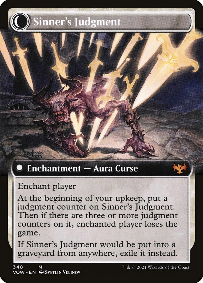 Faithbound Judge // Sinner's Judgment — other side