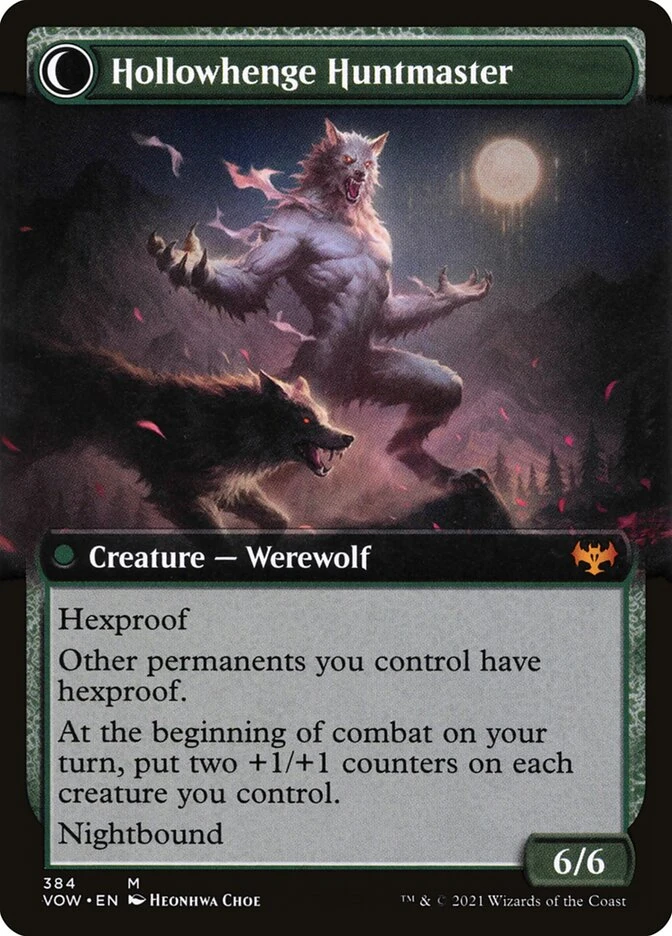 Avabruck Caretaker // Hollowhenge Huntmaster — other side