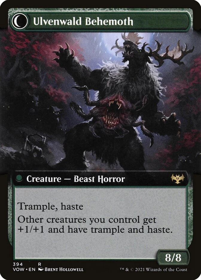 Ulvenwald Oddity // Ulvenwald Behemoth — other side