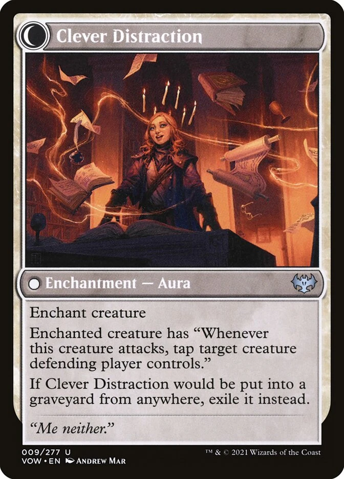 Distracting Geist // Clever Distraction — other side