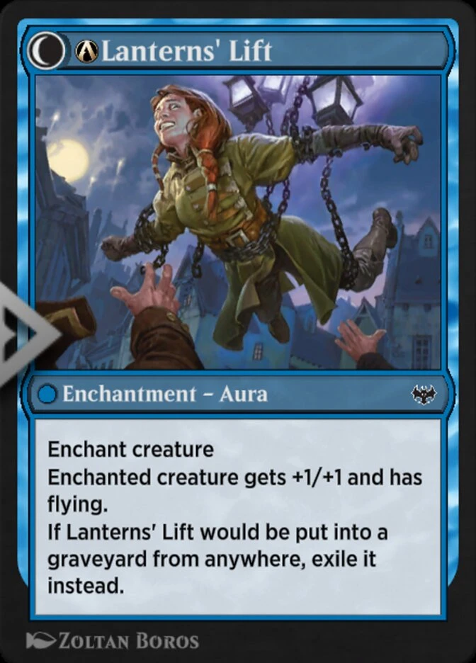 A-Lantern Bearer // A-Lanterns' Lift — other side