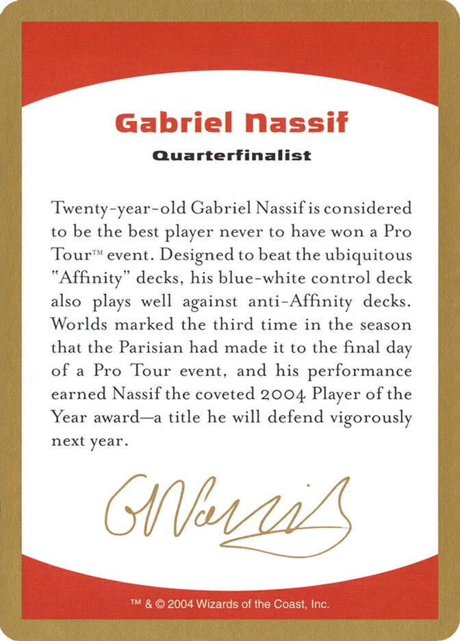 Gabriel Nassif Bio