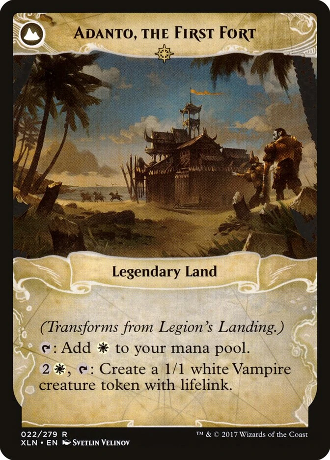 Legion's Landing // Adanto, the First Fort — other side