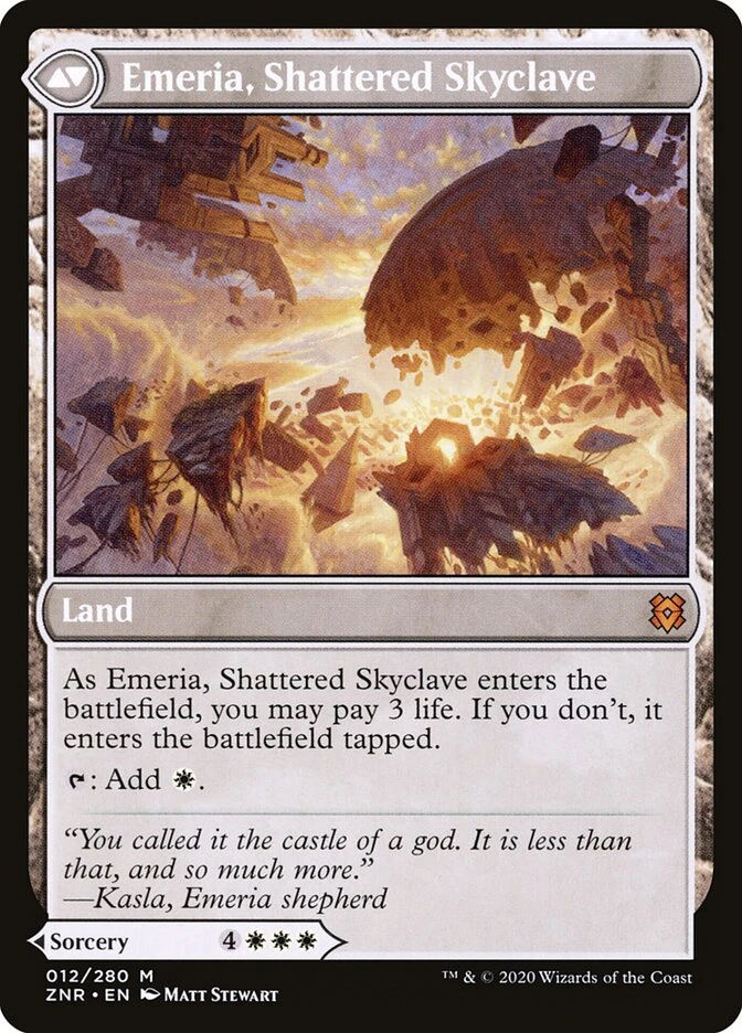 Emeria's Call // Emeria, Shattered Skyclave — other side