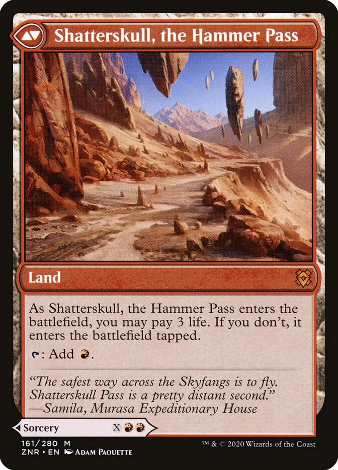 Shatterskull Smashing // Shatterskull, the Hammer Pass — other side