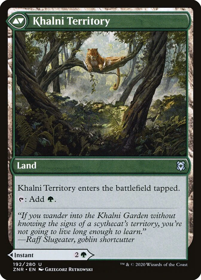 Khalni Ambush // Khalni Territory — other side