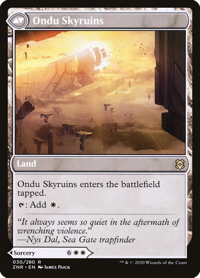 Ondu Inversion // Ondu Skyruins — other side