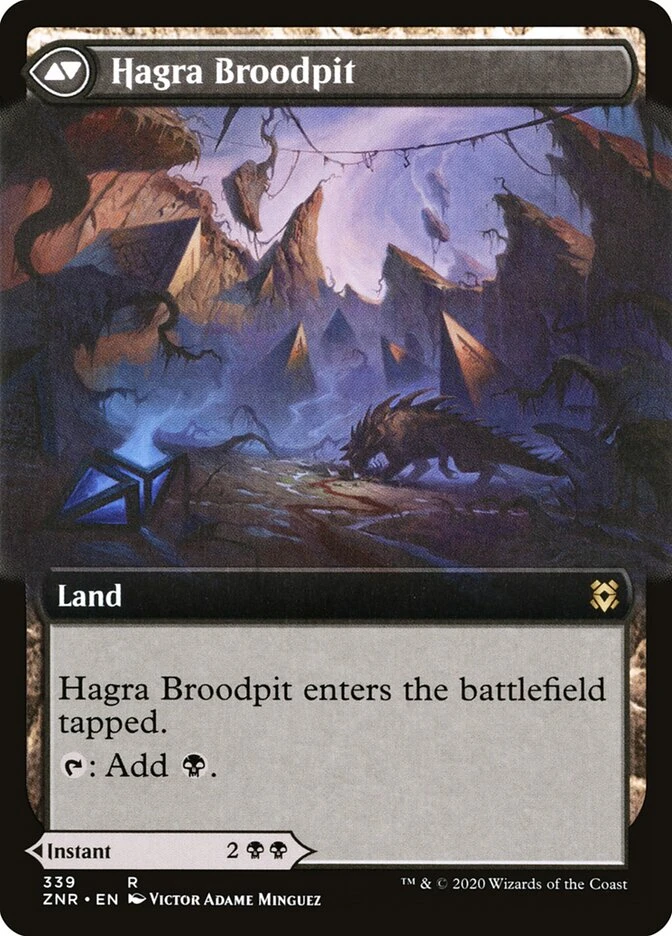 Hagra Mauling // Hagra Broodpit — other side