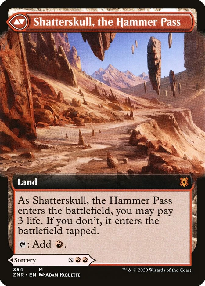 Shatterskull Smashing // Shatterskull, the Hammer Pass — other side