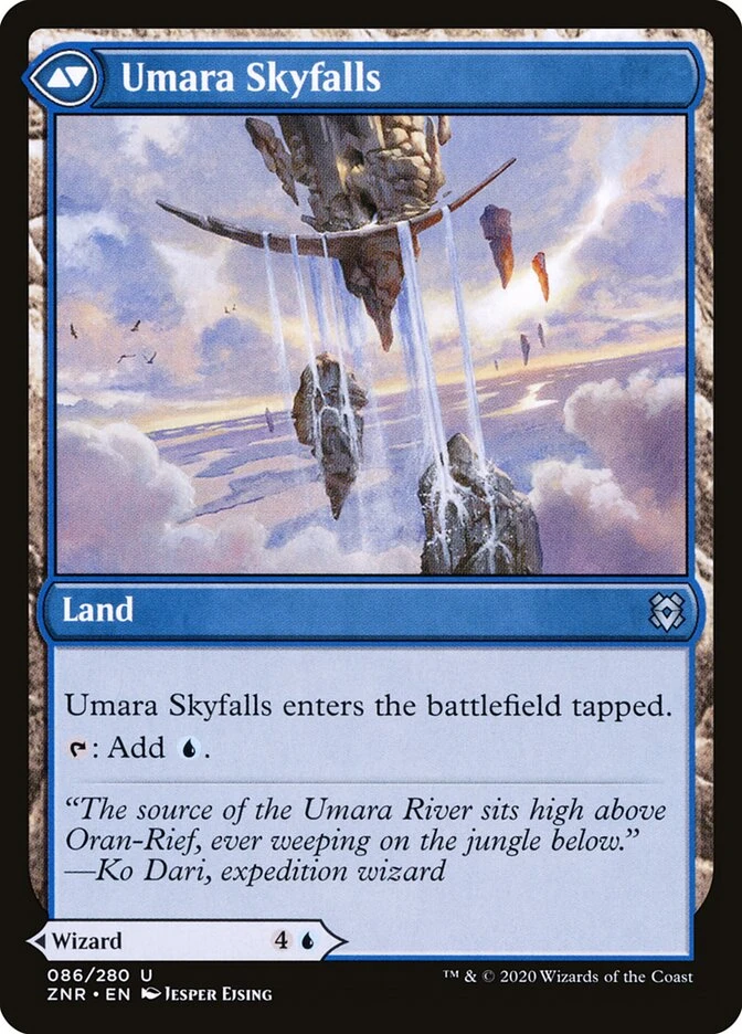 Umara Wizard // Umara Skyfalls — other side