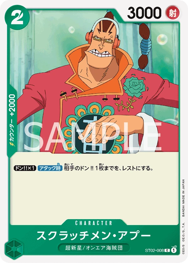 スクラッチメン・アプー