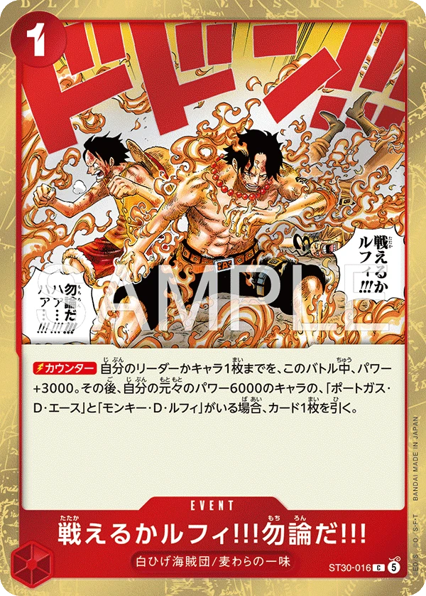 戦えるかルフィ!!!勿論だ!!!