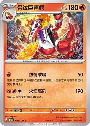 骨纹巨声鳄
