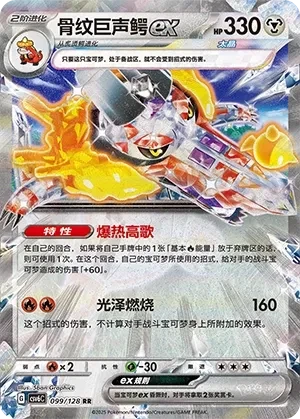 骨纹巨声鳄