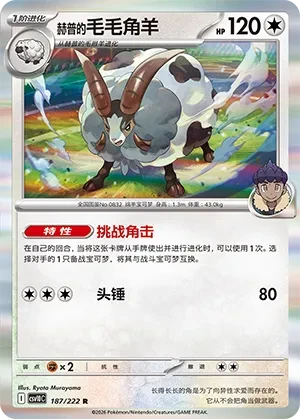毛毛角羊