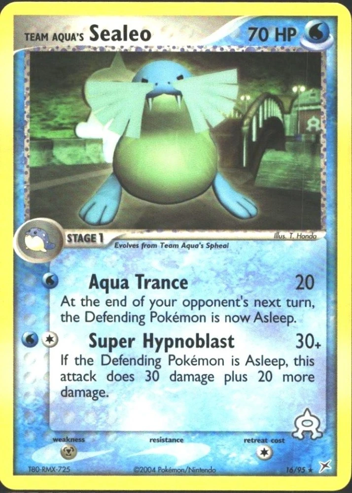 Team Aqua's Sealeo