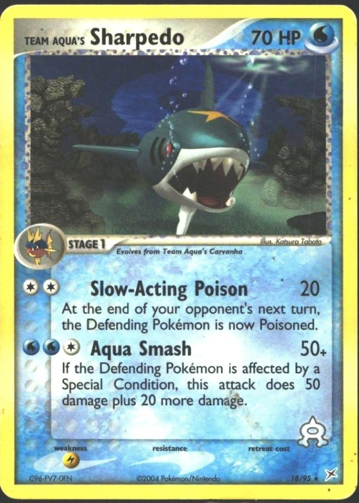 Team Aqua's Sharpedo