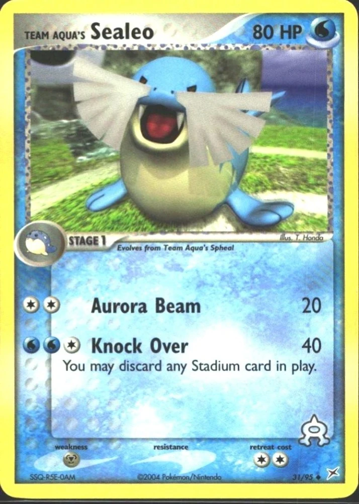 Team Aqua's Sealeo