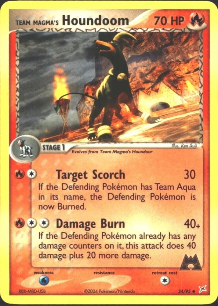 Team Magma's Houndoom