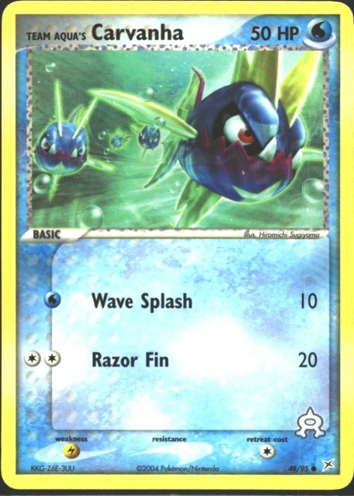Team Aqua's Carvanha