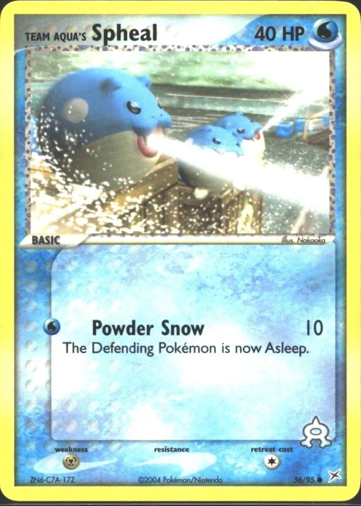 Team Aqua's Spheal