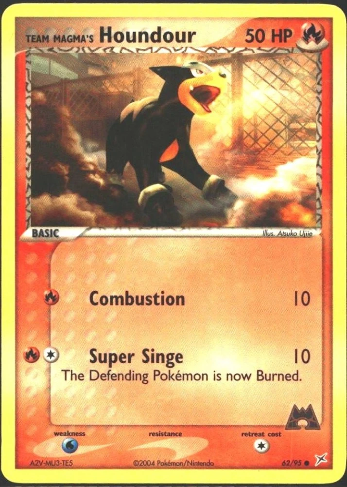 Team Magma's Houndour