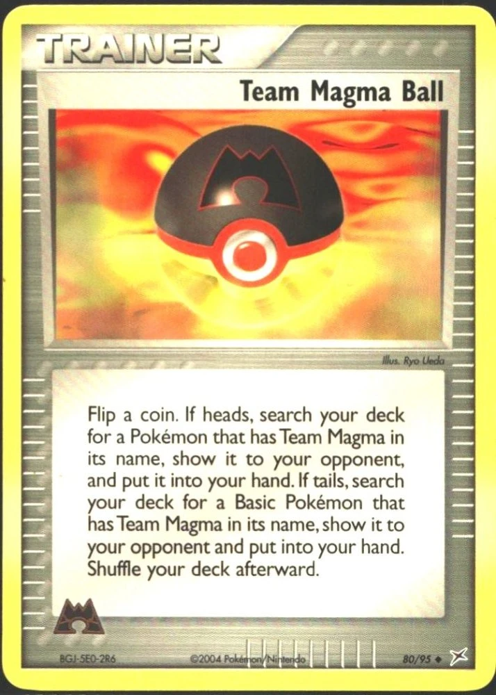 Team Magma Ball