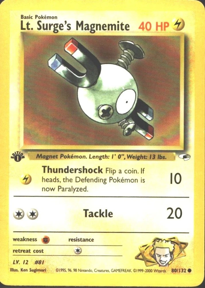 Lt. Surge's Magnemite