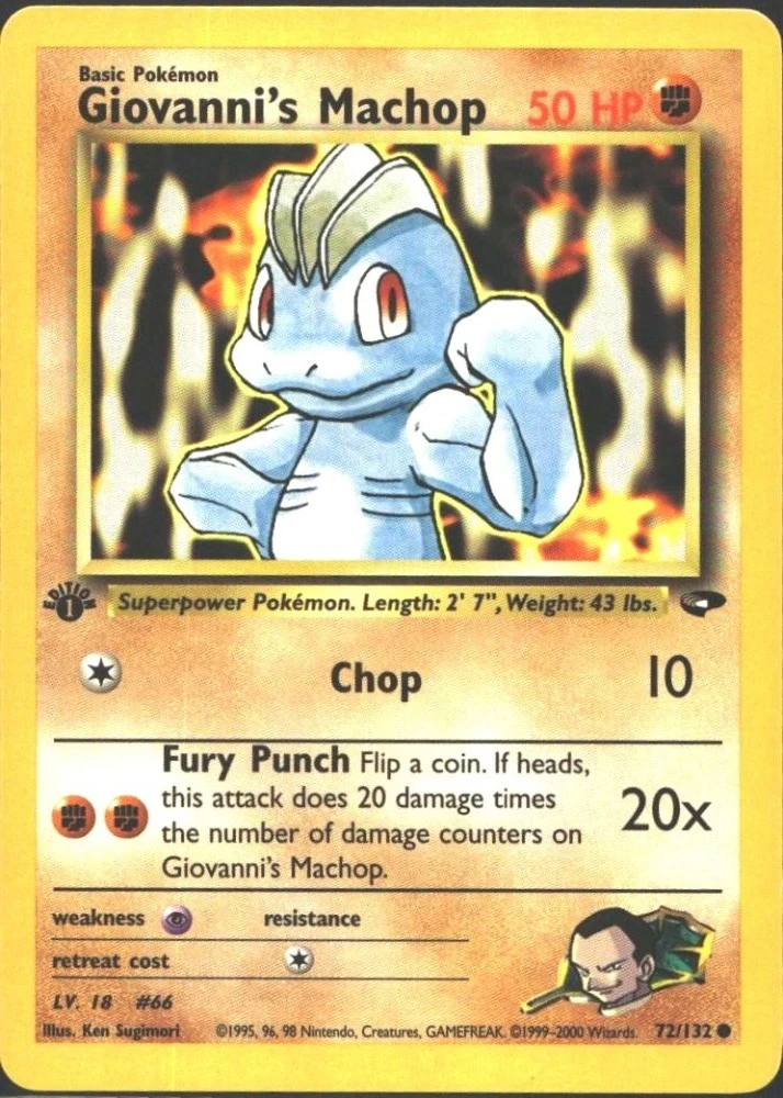 Giovanni's Machop