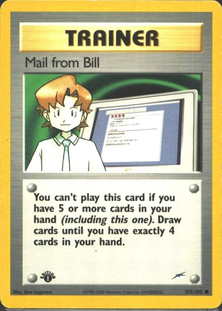 Mail from Bill
