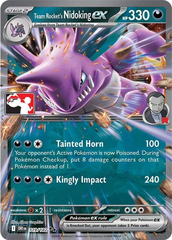 Team Rocket's Nidoking ex