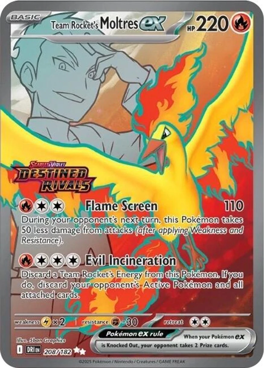 Team Rocket's Moltres ex
