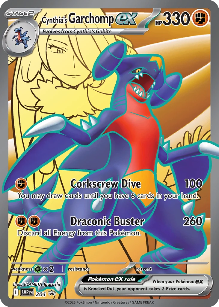 Cynthia's Garchomp ex