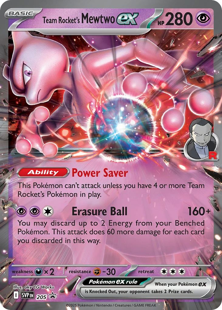 Team Rocket's Mewtwo ex