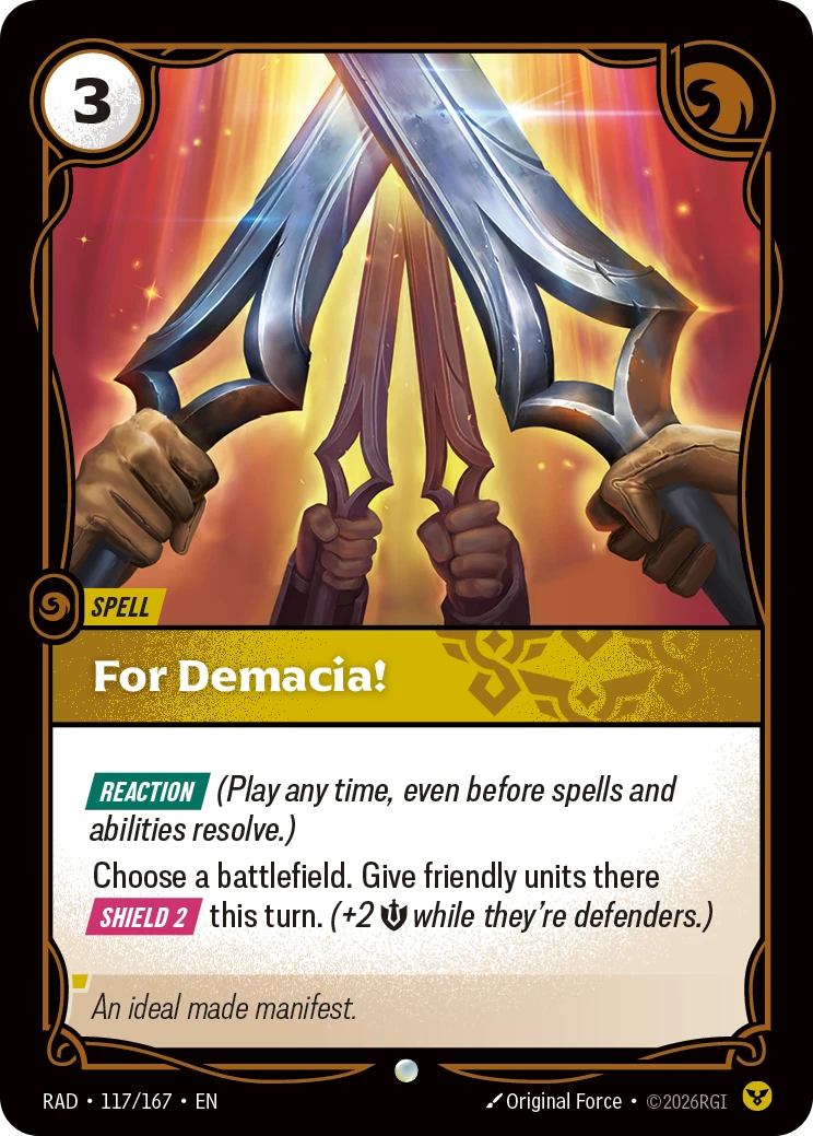For Demacia!
