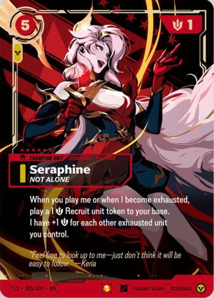 Seraphine, Not Alone