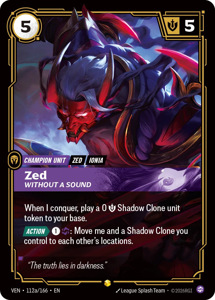 Zed, Without a Sound