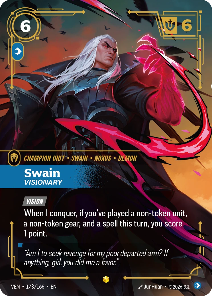 Swain, Visionary