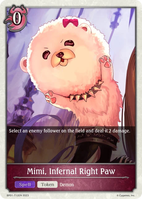 Mimi, Infernal Right Paw