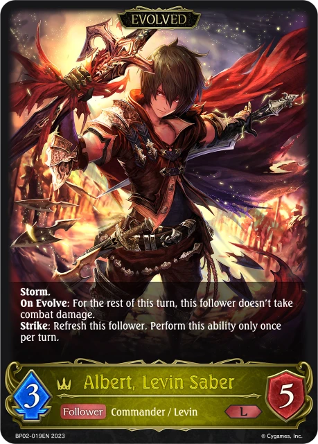 Albert, Levin Saber