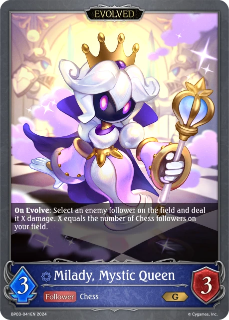 Milady, Mystic Queen