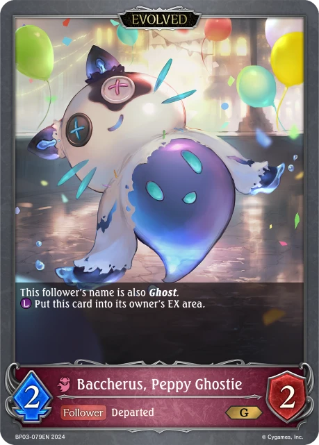 Baccherus, Peppy Ghostie