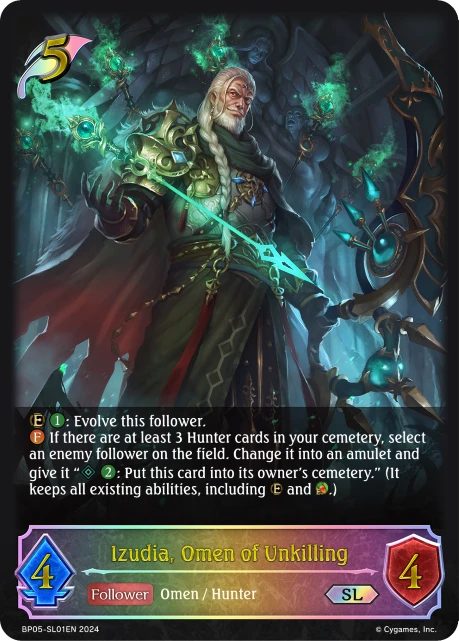 Izudia, Omen of Unkilling