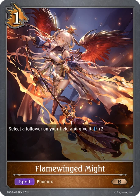 Flamewinged Might