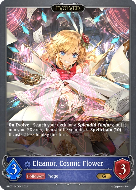 Eleanor, Cosmic Flower
